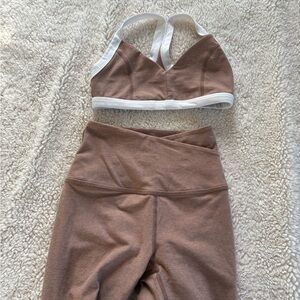 Beyond yoga legging set xs